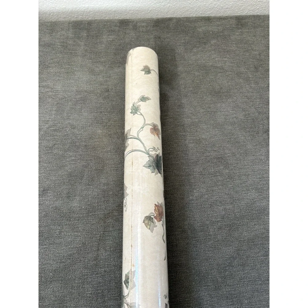 Sunworthy‎ Wallpaper Roll 56 Sq Ft Prepasted Floral Design New 164155